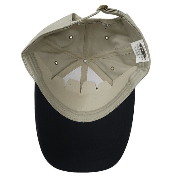 RSC Rental Services Adjustable Slide Cap Trucker Hat Khaki Black ProCorp Images - Picture 9 of 10